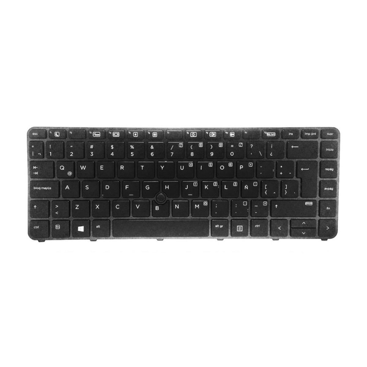 GENERICO - Teclado para Laptop Hp Elitebook 840-G3.  840-G4. 745-G3. Iluminado