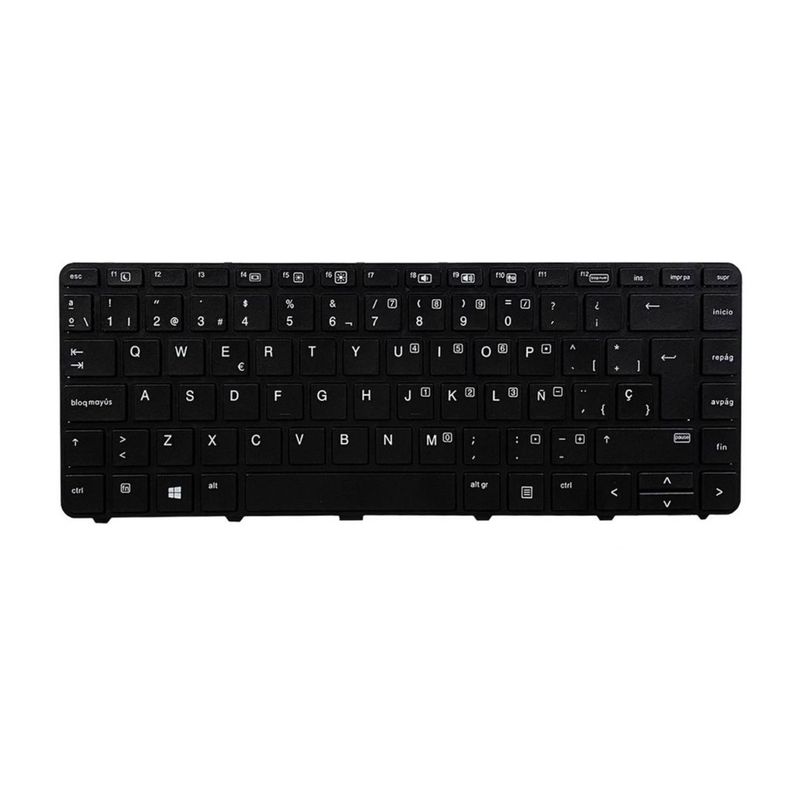 GENERICO - Teclado para Laptop HP PROBOOK 640-G2. 640-G3. 430-G3. 430-G4.