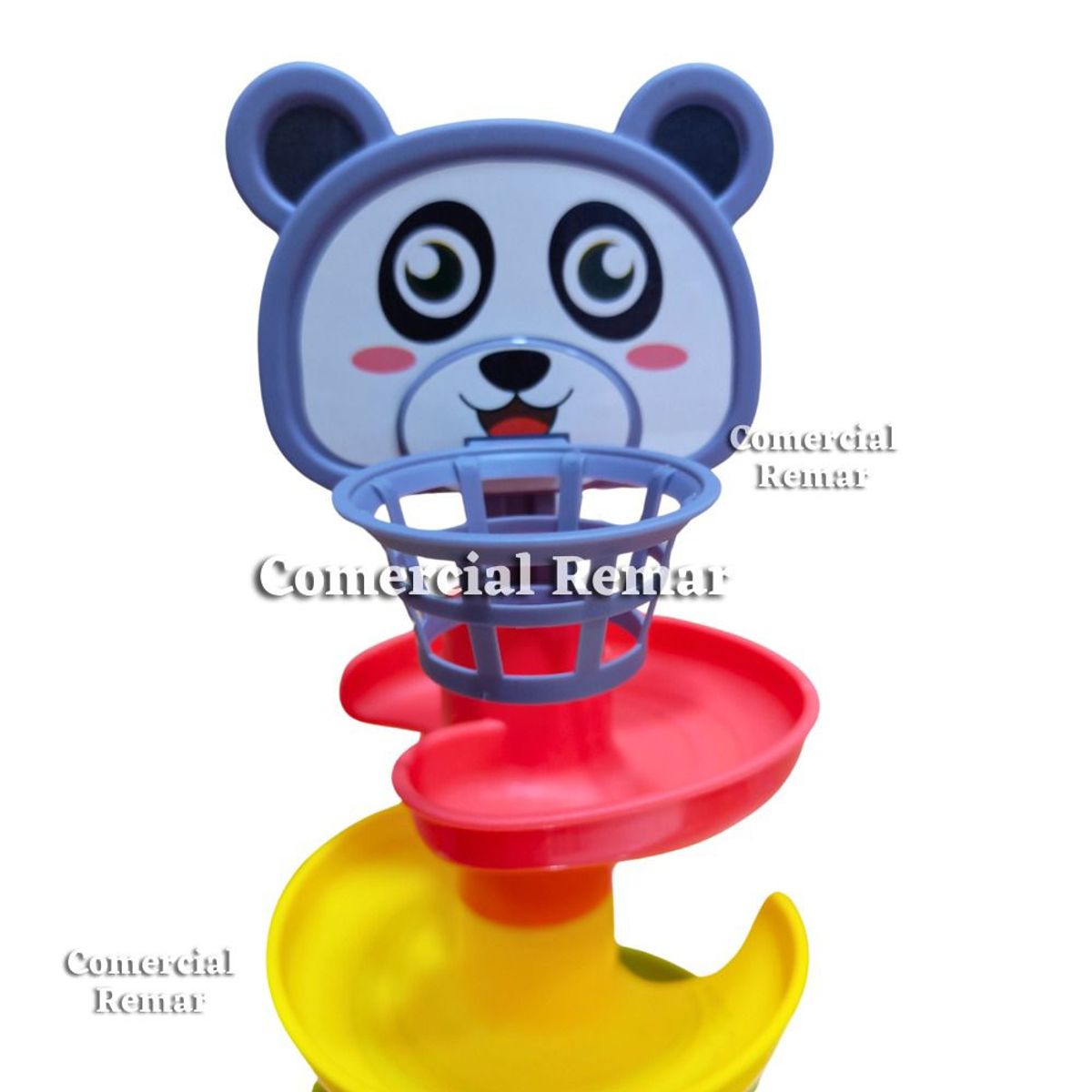 GENERICO - Tobogán para Encestar Pelotas 5 Pisos Juego Didáctico