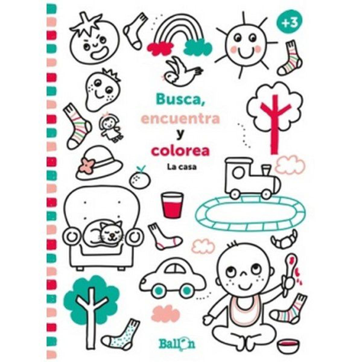 GENERICO - BUSCA ENCUENTRA Y COLOREA LA CASA