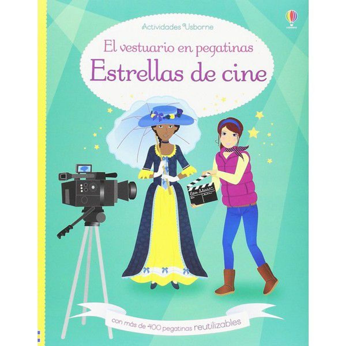 GENERICO - VESTUARIO EN PEGATINAS ESTRELLAS DE CINE Usborne