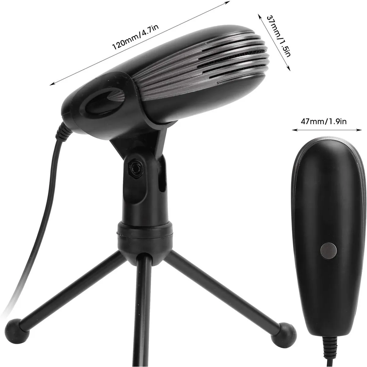 ITELSISTEM - Microfono Condensador Usb Profesional  Broadcast + Tripode 360 ruido