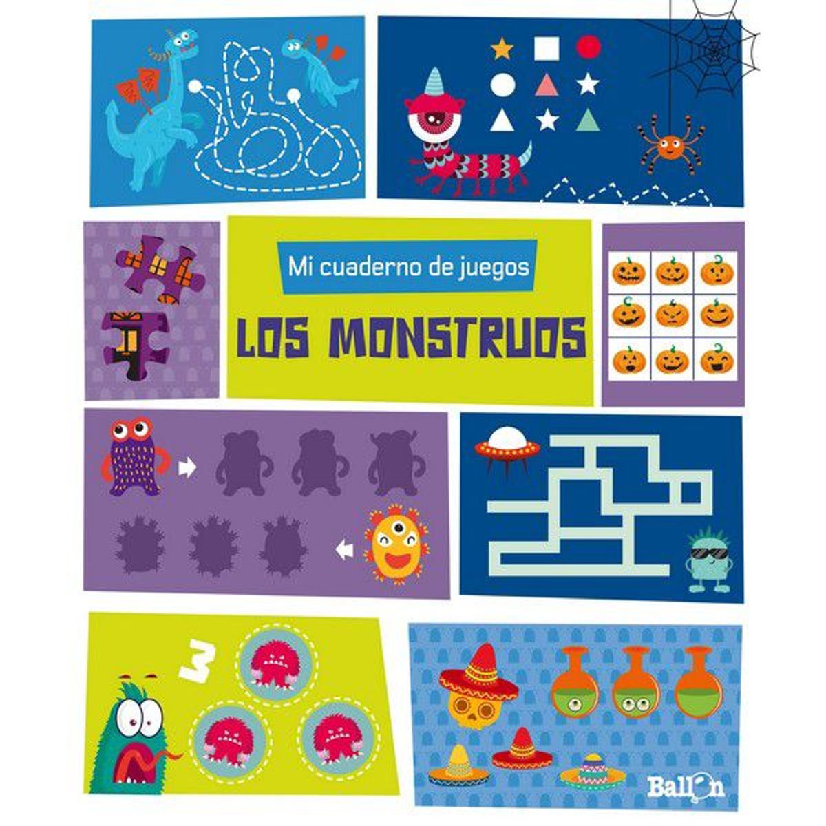 GENERICO - Mi Cuaderno de juegos los monstruos