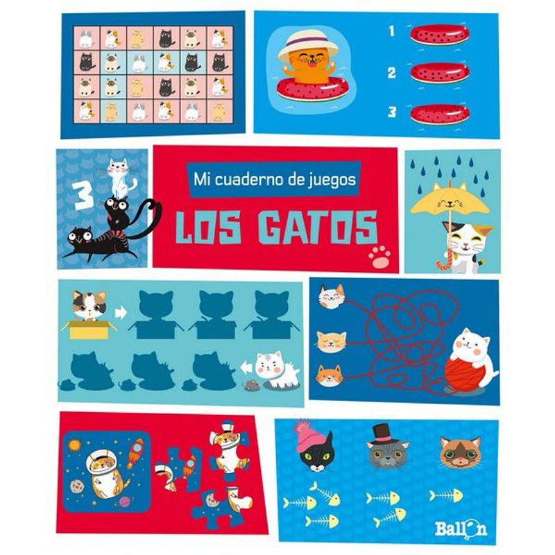 GENERICO - Mi Cuaderno de juegos los gatos