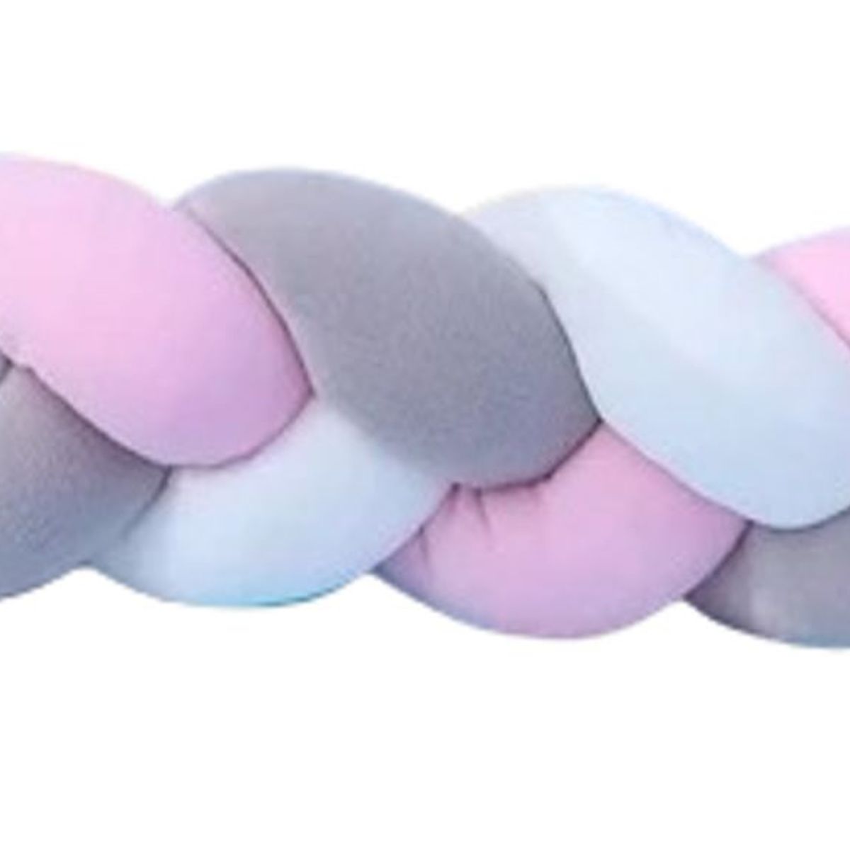 GENERICO - Protector de cuna trenzado 4 metros