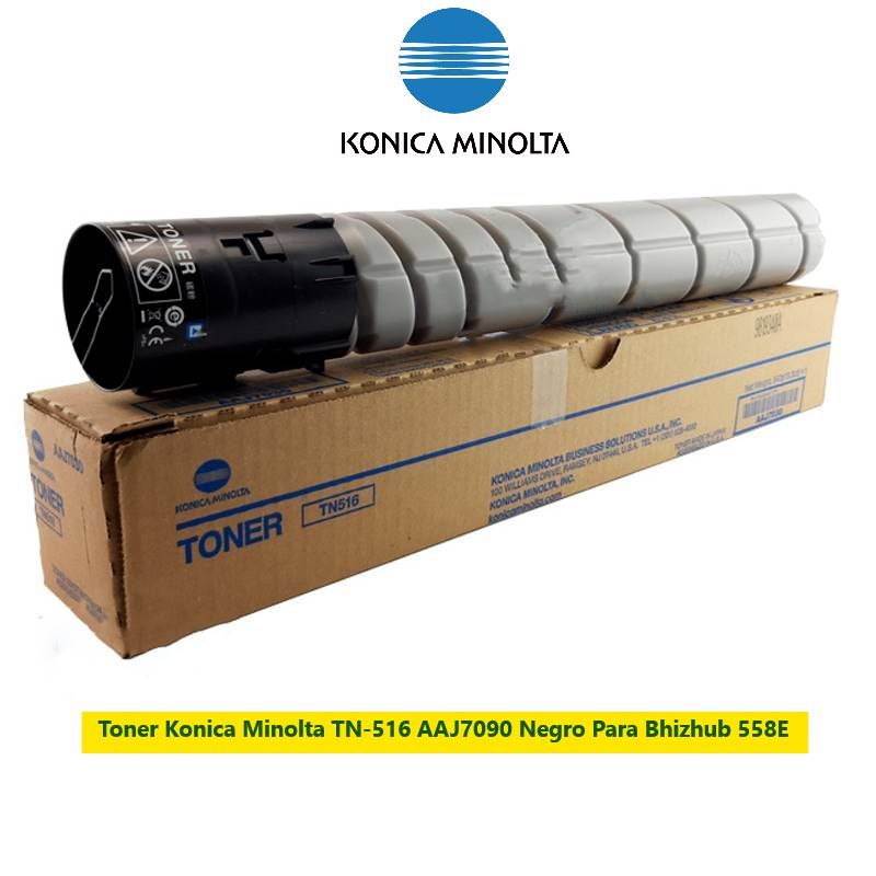 KONICA MINOLTA - Toner Konica Minolta TN-516 AAJ7090 Negro Para Bhizhub 558E 658E