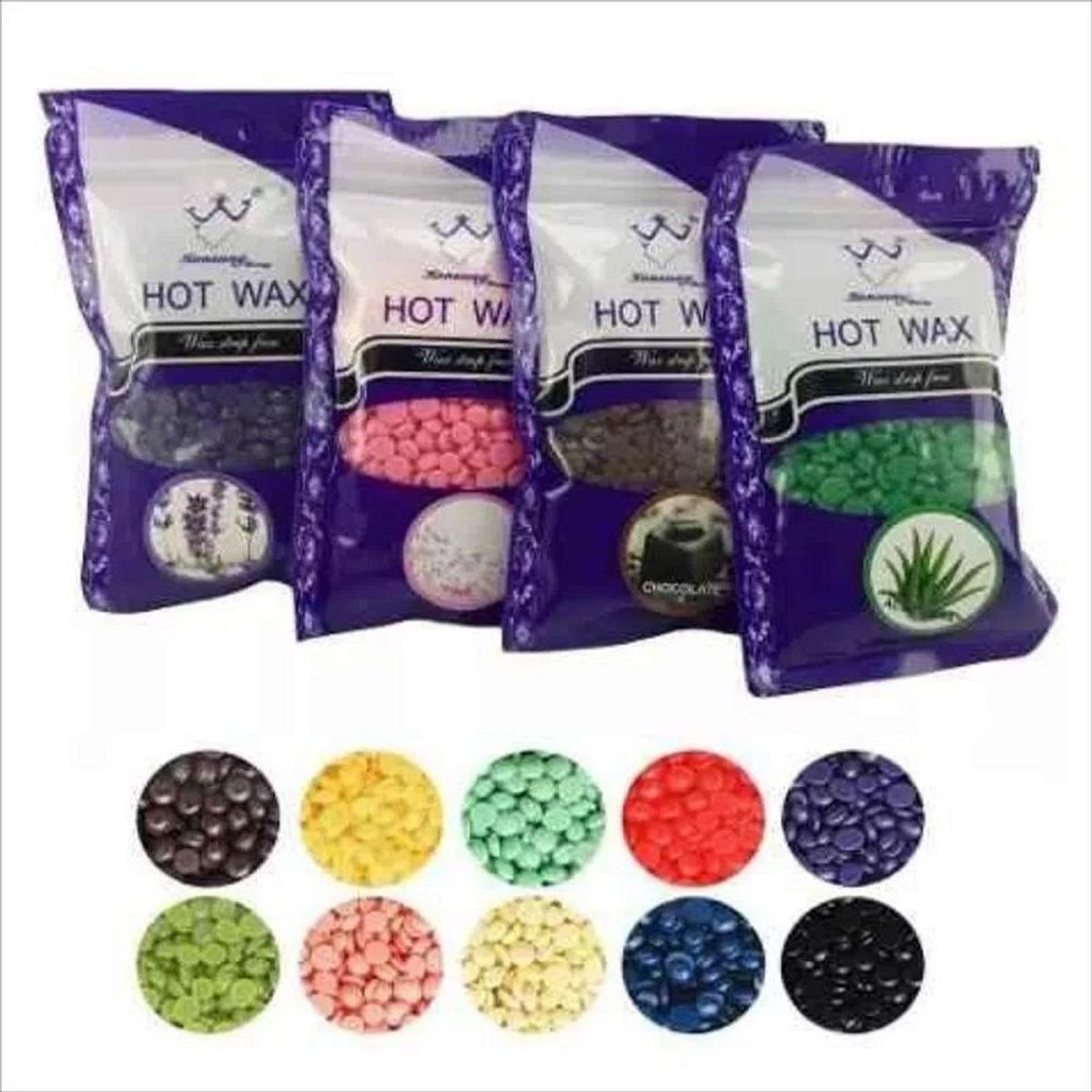 GENERICO - Cera de 500 gramos para depilar hot max