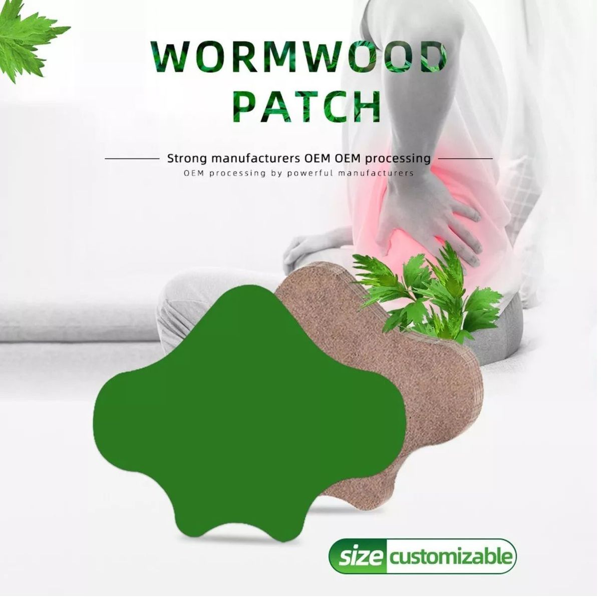 GENERICO - 50 Parches Corporales Para Aliviar Dolor Cuello Ciática