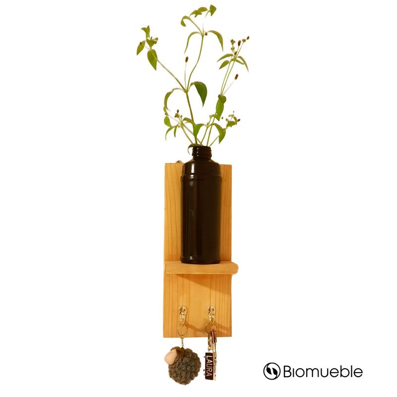 GENERICO - Porta llavero y macetero de palets reciclados