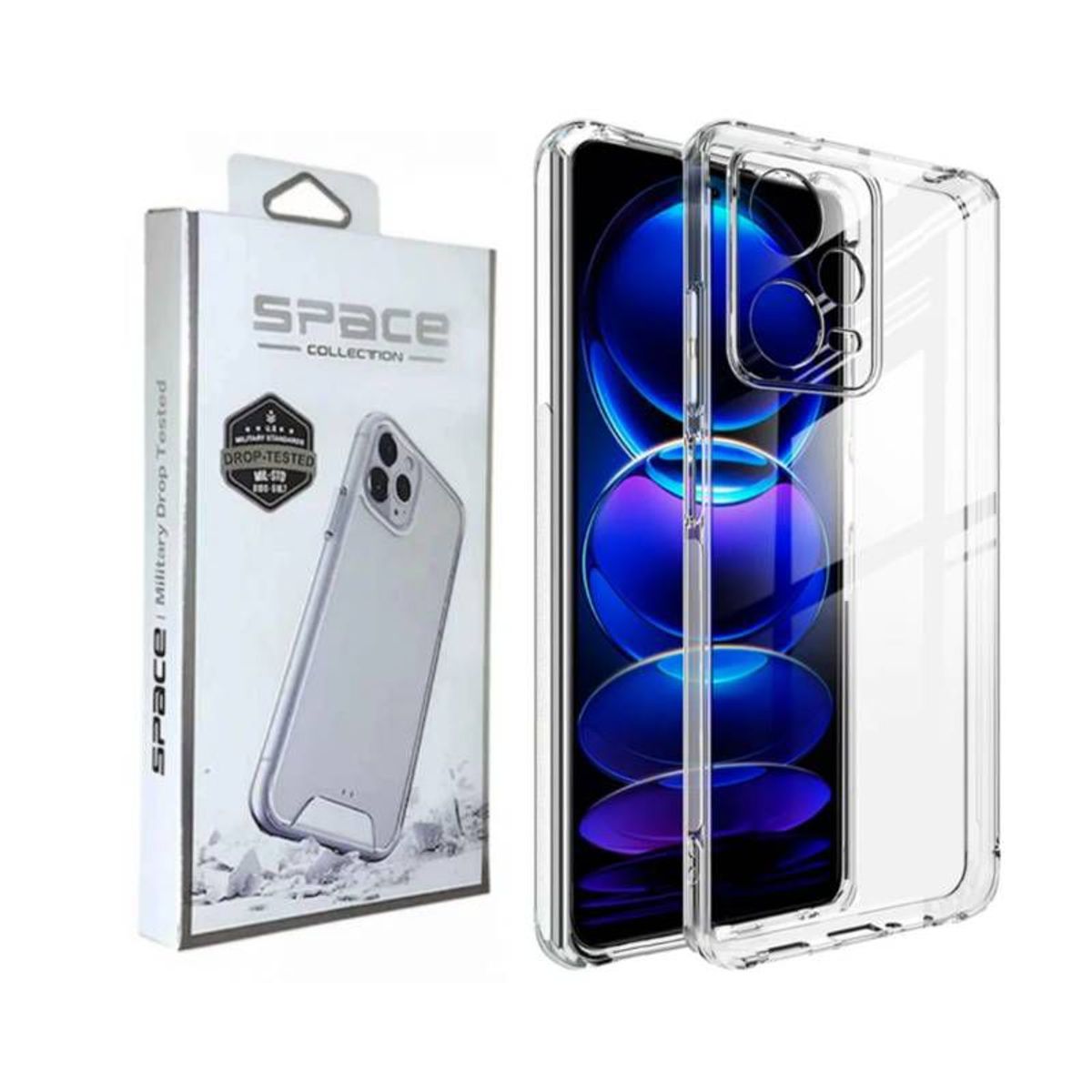 SPACE - Case Space Transparente Para Xiaomi Redmi MI 13T