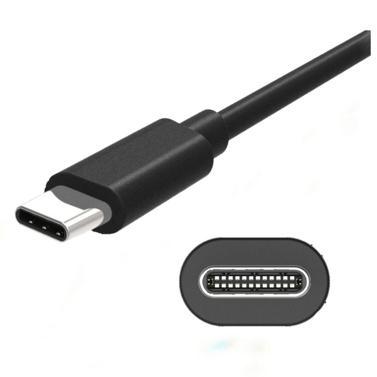 OEM - Cable Compatible Para Motorola USB A Tipo C TurboPower - Negro