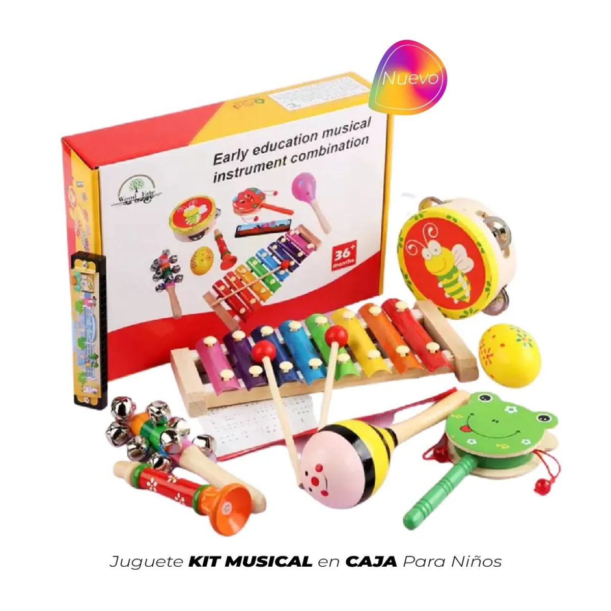 GENERICO - Set De Instrumentos Musicales Para Niños