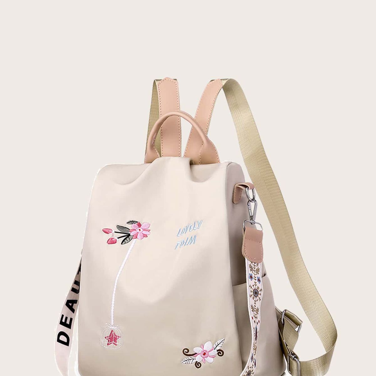 VATYERTY - Mochila impermeable simple Blanca