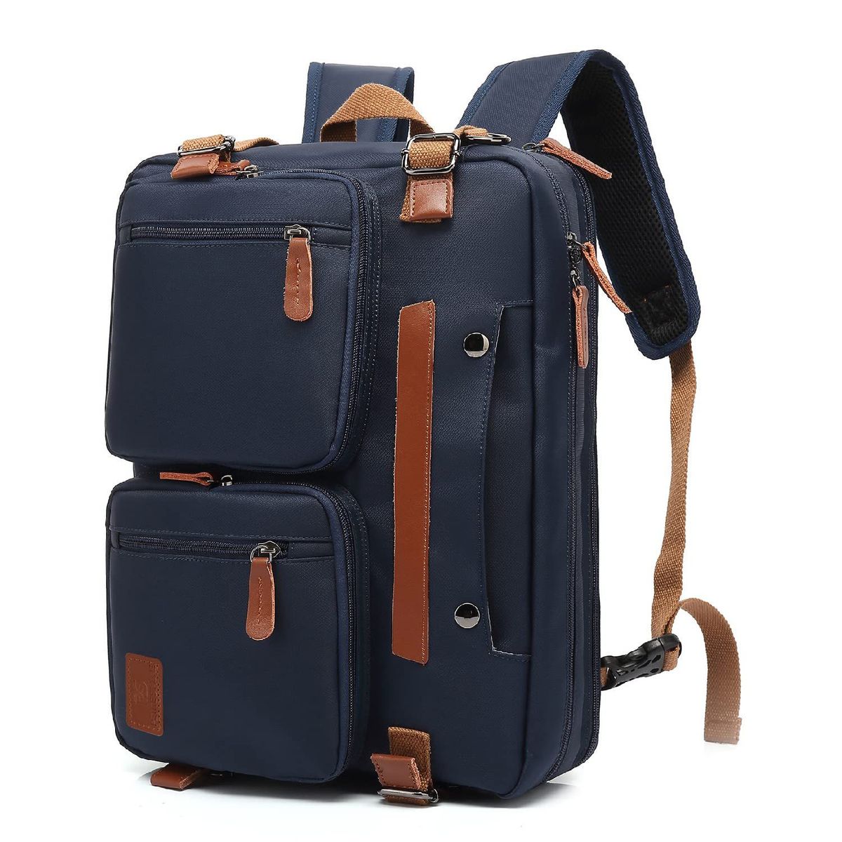 VATYERTY - Mochila para computadora 3 en 1 portátil para hombres Azul