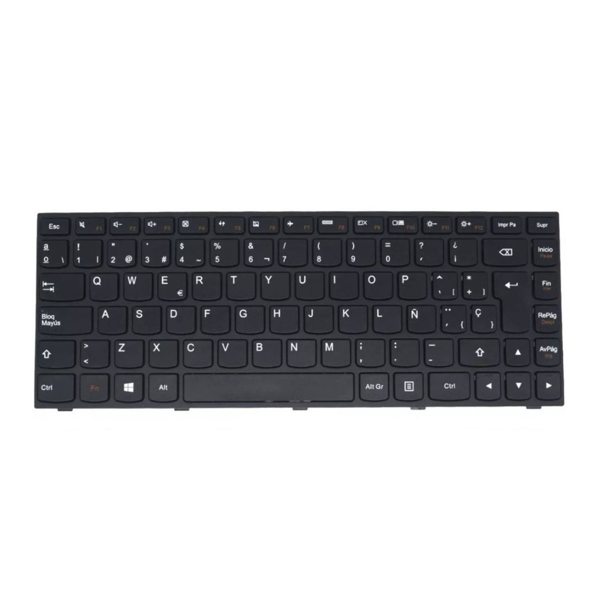 GENERICO - Teclado para Laptop Lenovo G40-70.  Z40-70. G40-30.  G40-45