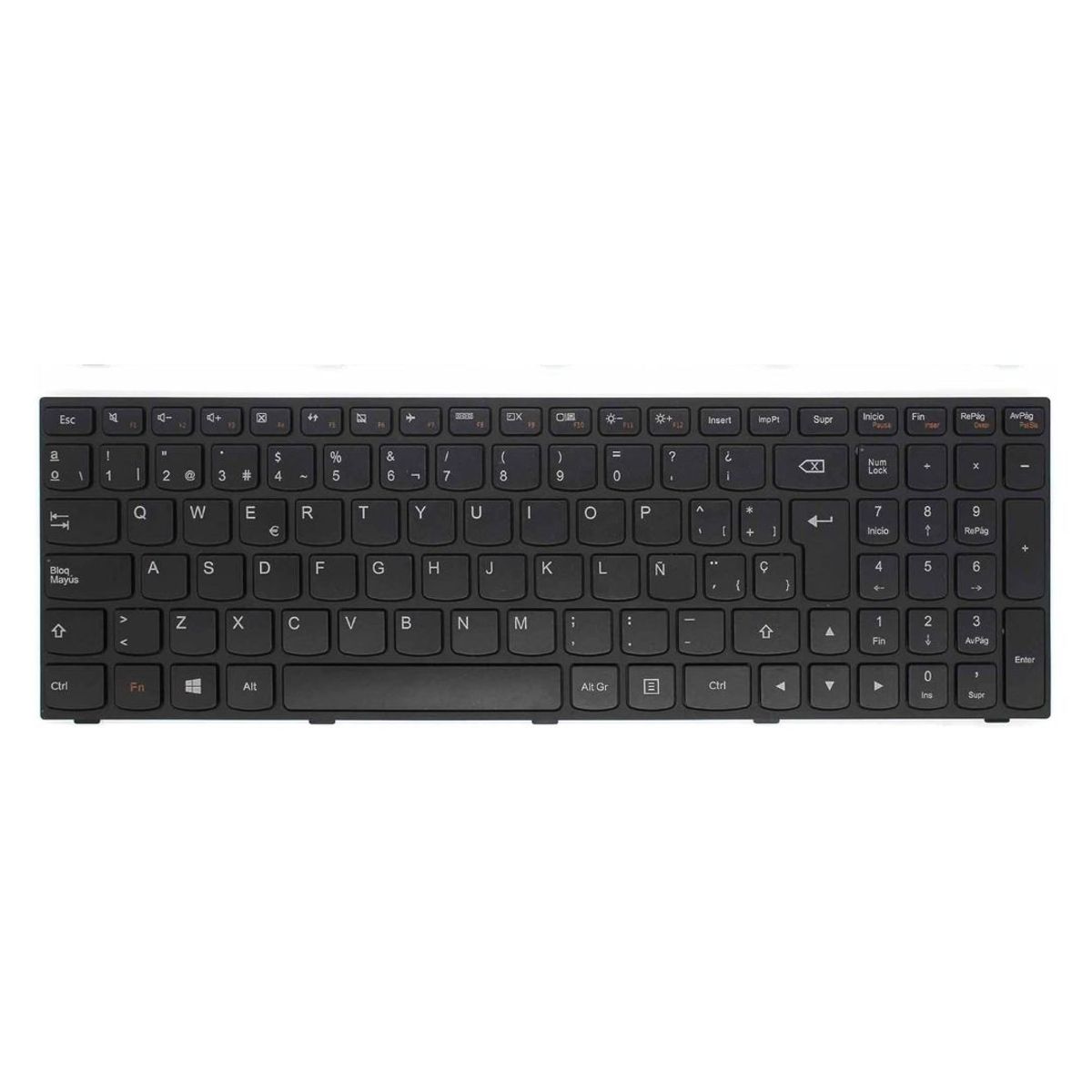 GENERICO - Teclado para Laptop Lenovo G50-70.   Z50-70. G50-30. G50-45