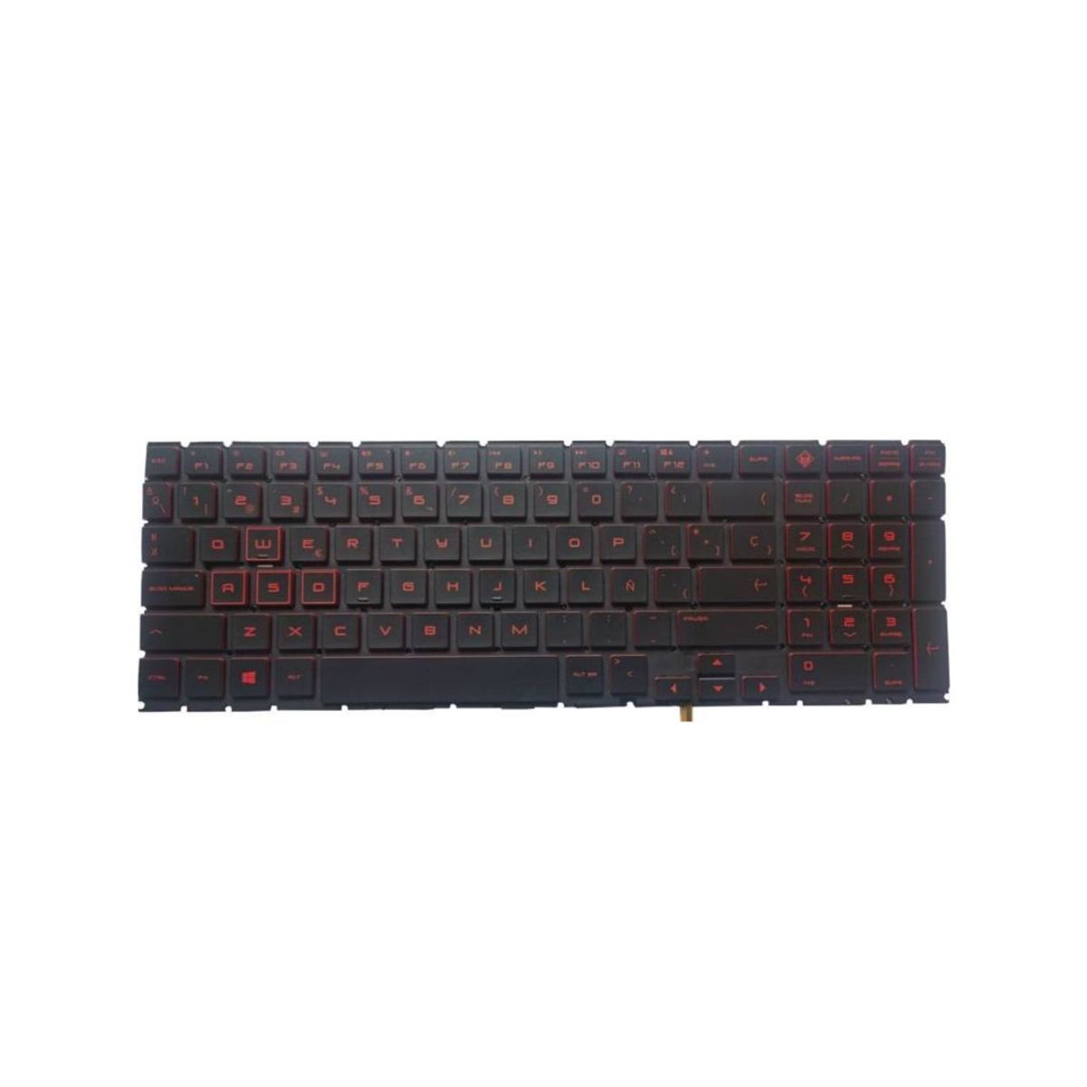 GENERICO - Teclado para Laptop HP Omen 15 DC, 15-DC0000, 15-DC0001LA, Iluminado