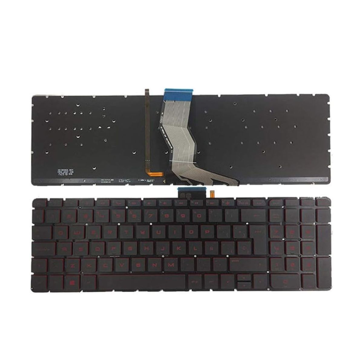 GENERICO - Teclado para Laptop Hp Omen 15-AX016TX 15-AX020TX Retroiluminado