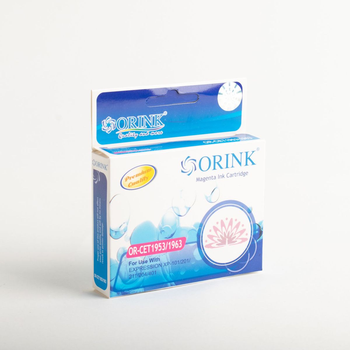 GENERICO - Cartucho de tinta Compatible T 195  196 Rojo  Magenta