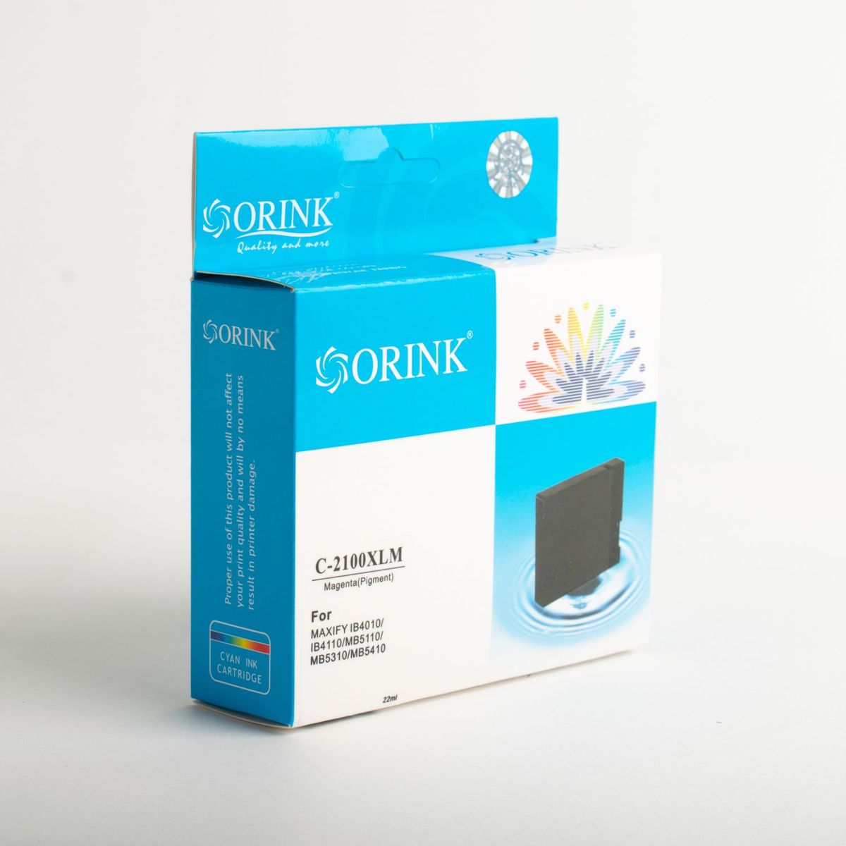 GENERICO - Cartucho de tinta Compatible C 2100 XL Rojo  Magenta 22 ml