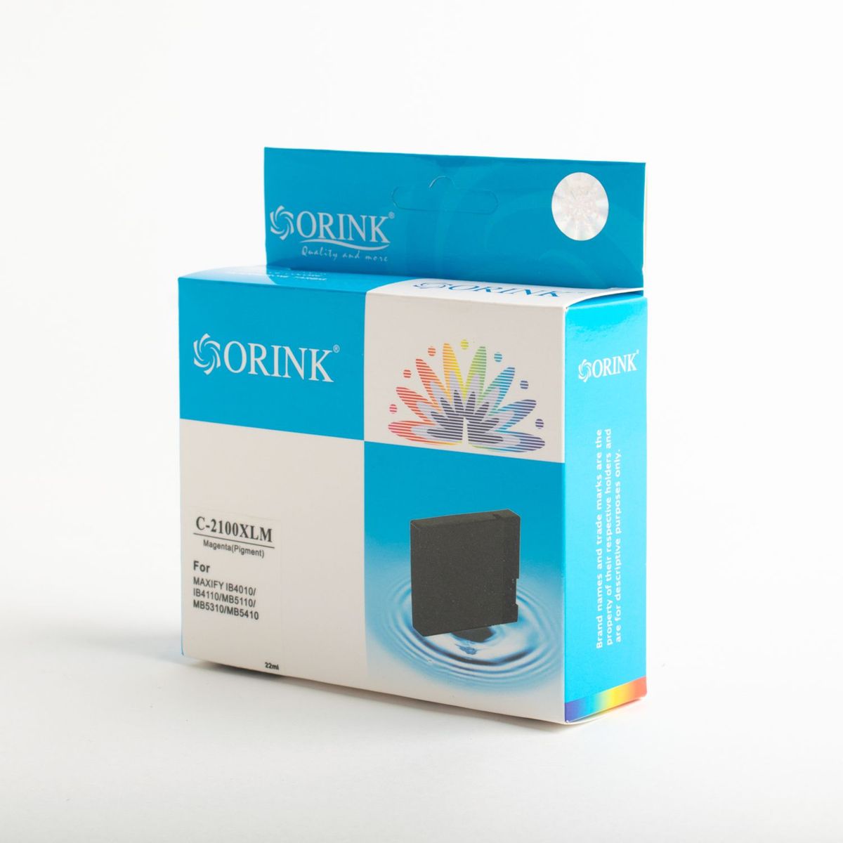 GENERICO - Cartucho de tinta Compatible C 2100 XL Rojo  Magenta 22 ml