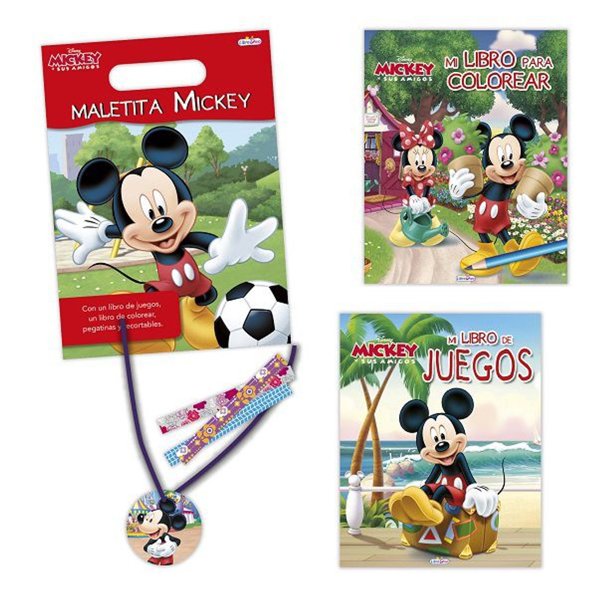 GENERICO - MALETITA MICKEY DISNEY MICKEY Y SUS AMIGOS