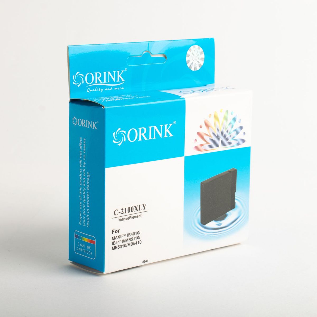 GENERICO - Cartucho de tinta Compatible C 2100 XL Amarillo  Yellow 22 ml