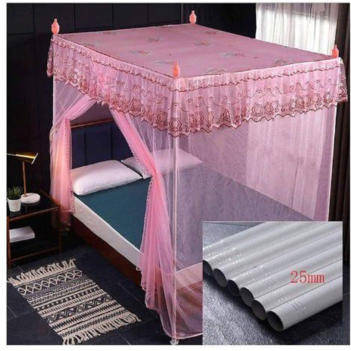 GENERICO - tul mosquetero para cama