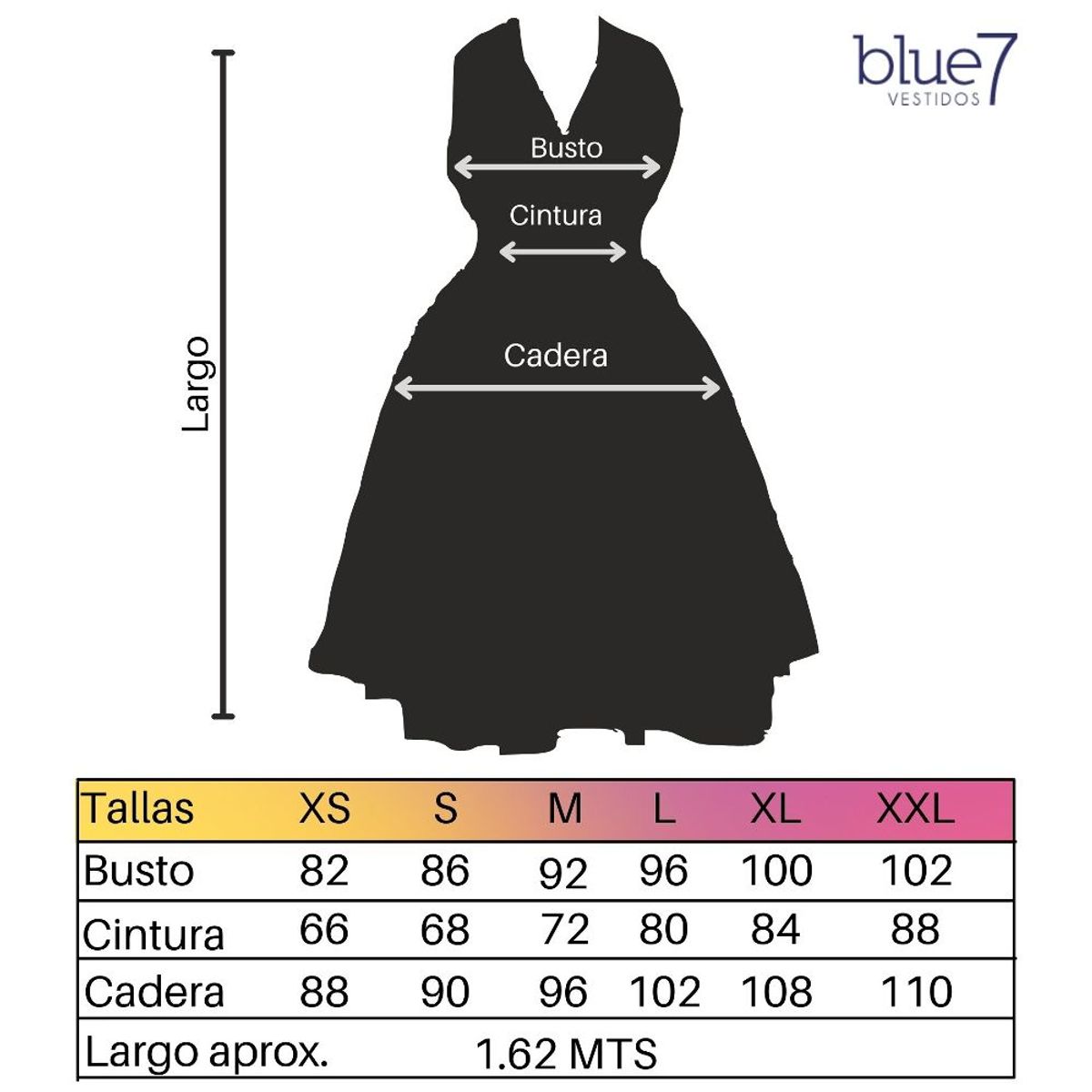 BLUE 7 - Vestido de Mujer Blue7 - Fer