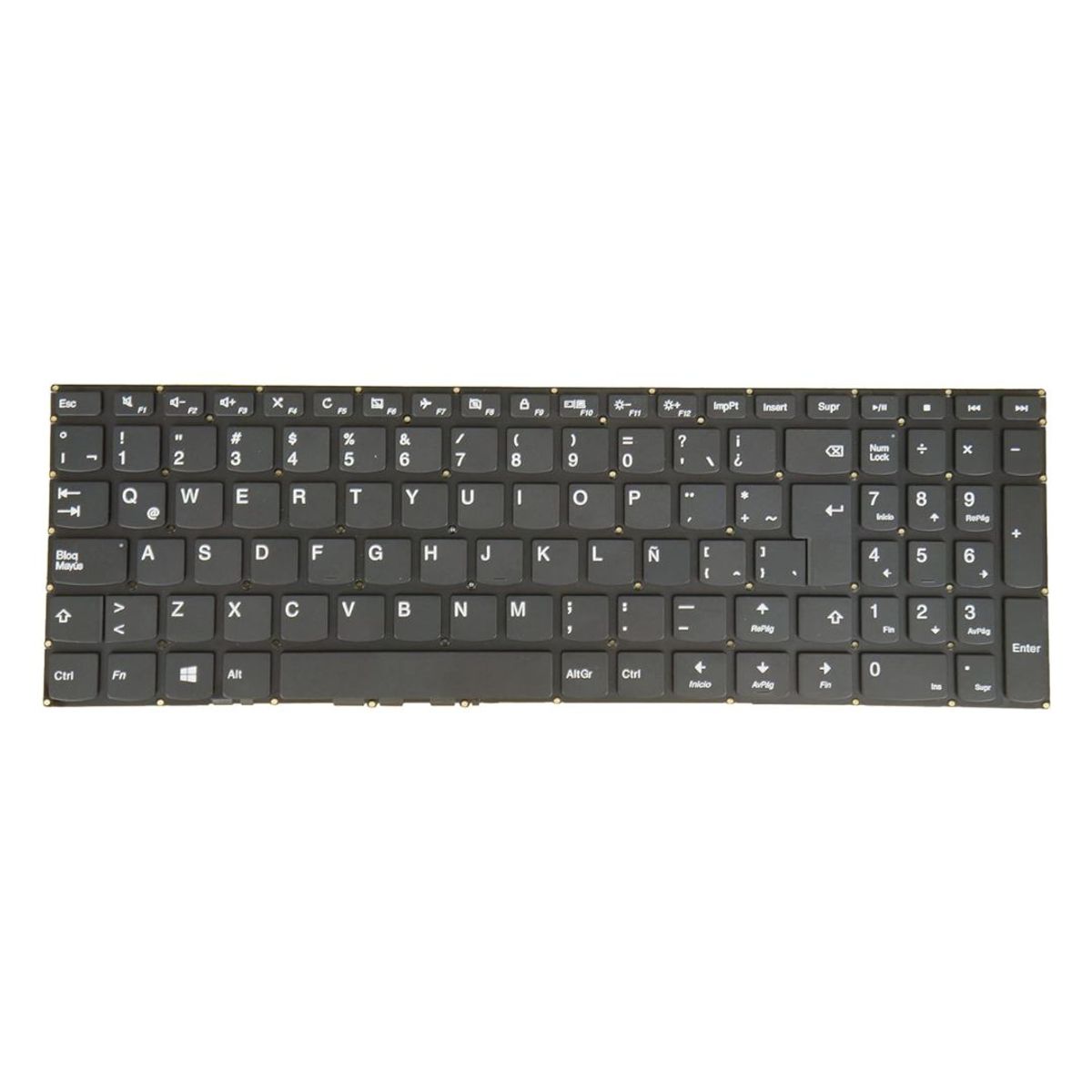 GENERICO - Teclado para Laptop Lenovo  IDEAPAD 310-15ISK, 510-15ISK