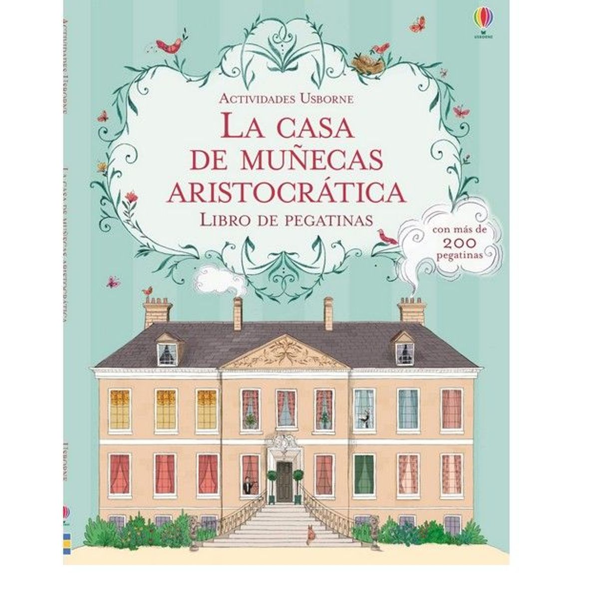 GENERICO - LIBRO DE  PEGATINAS LA CASA DE MUÑECAS ARISTOCRATICA - Usborne