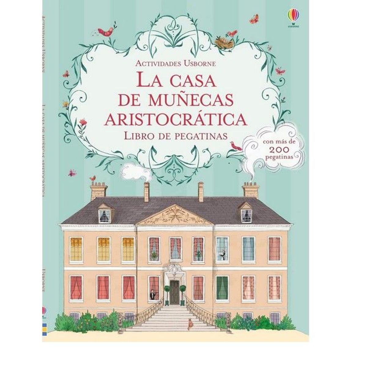 GENERICO - LIBRO DE  PEGATINAS LA CASA DE MUÑECAS ARISTOCRATICA - Usborne