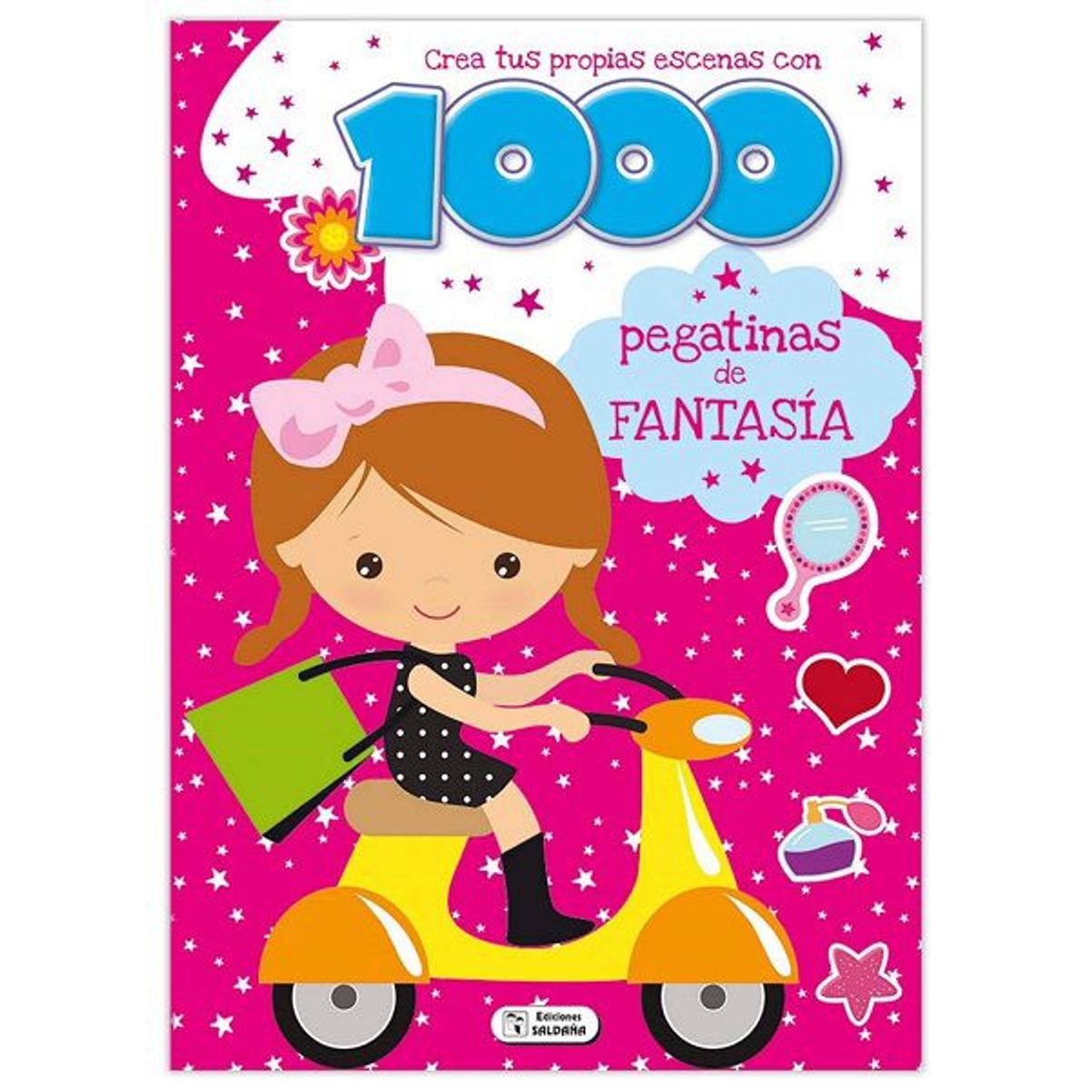 GENERICO - LIBRO 1000 STICKERS fantasia