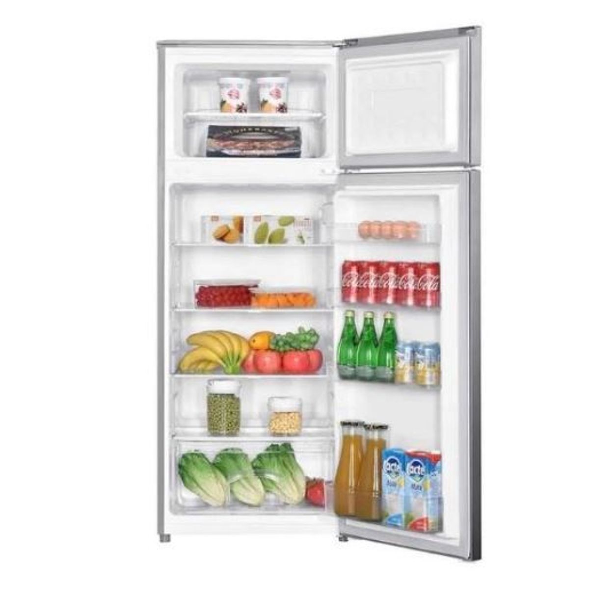 BLACKLINE - Refrigeradora BLACKLINE 205L Frost 2PN Inox