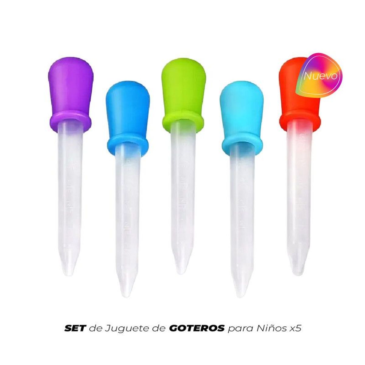 GENERICO - Set de Juguete de Goteros para Niños x5