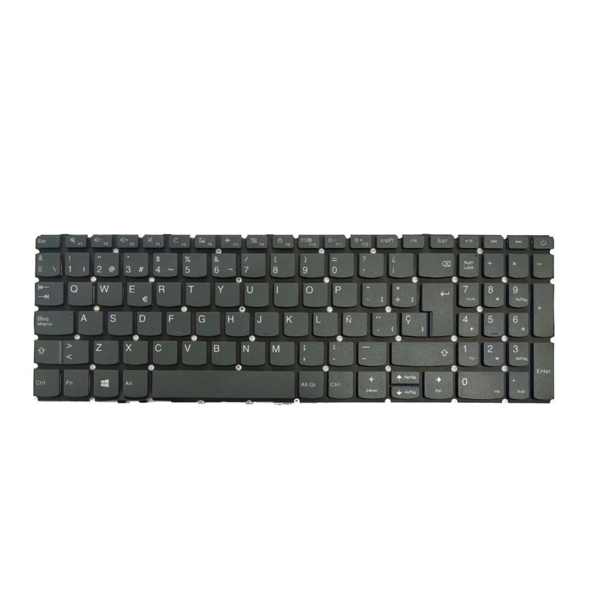 GENERICO - Teclado para Laptop Lenovo IDEAPAD 320-15ISK S340-15 ISK