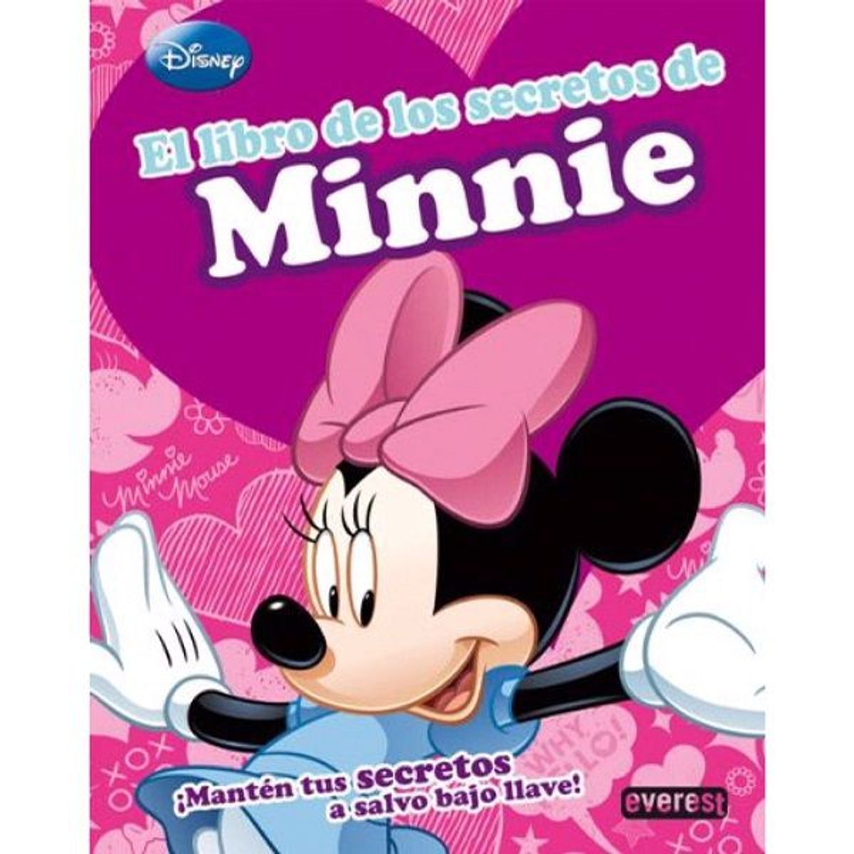 DISNEY - Diario de Minnie LIBRO DE LOS SECRETOS DE MINNIE