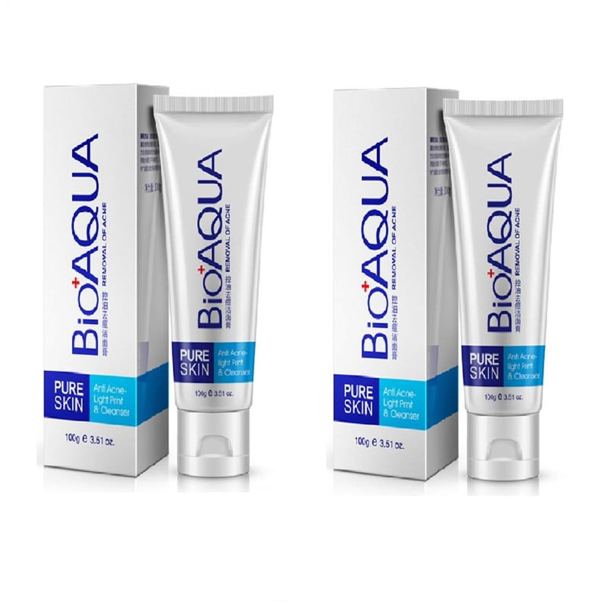 BIOAQUA - Gel Limpiador Anti-Acné - Bioaqua 02 Und