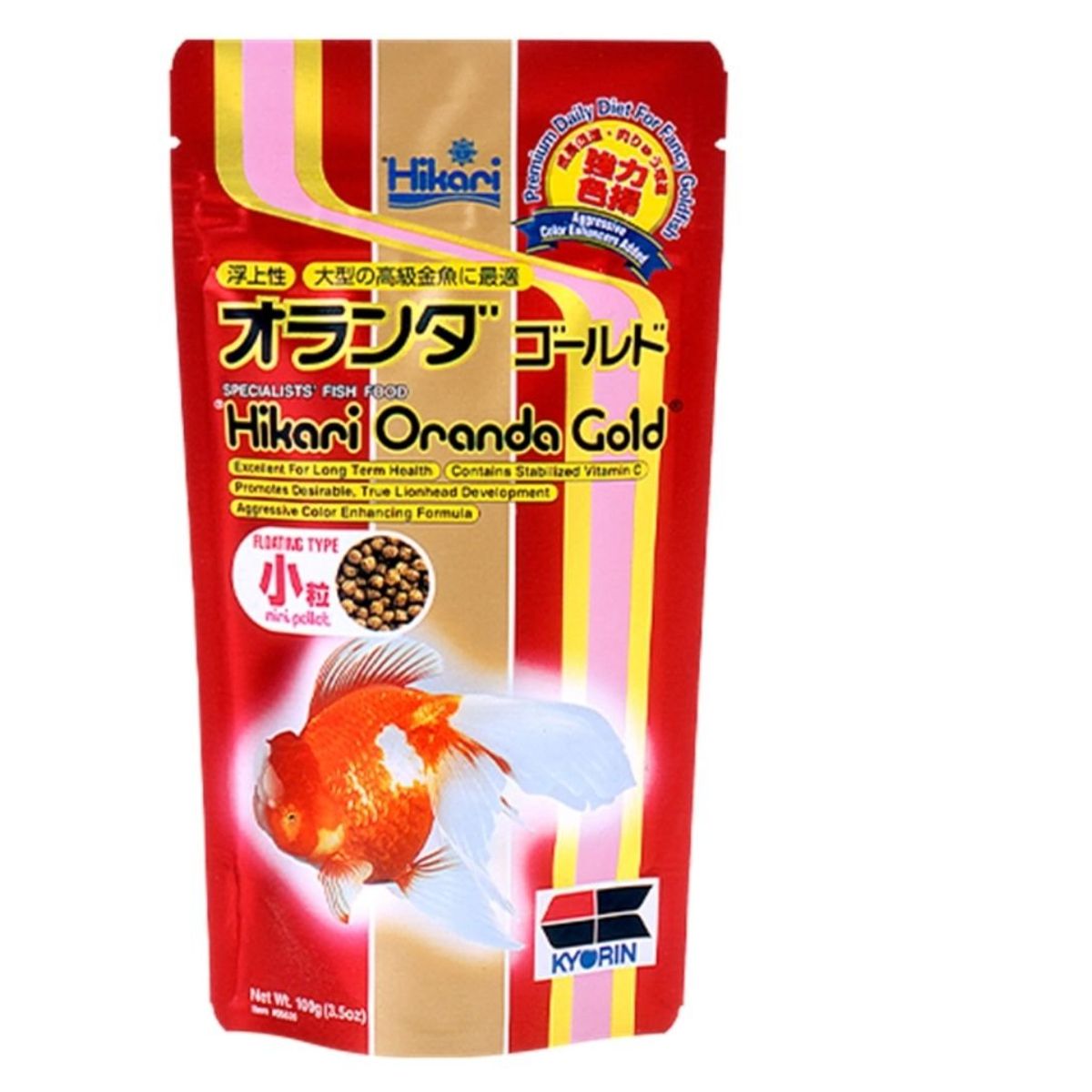GENERICO - Hikari Oranda Gold 100g Alimento Japones para peces
