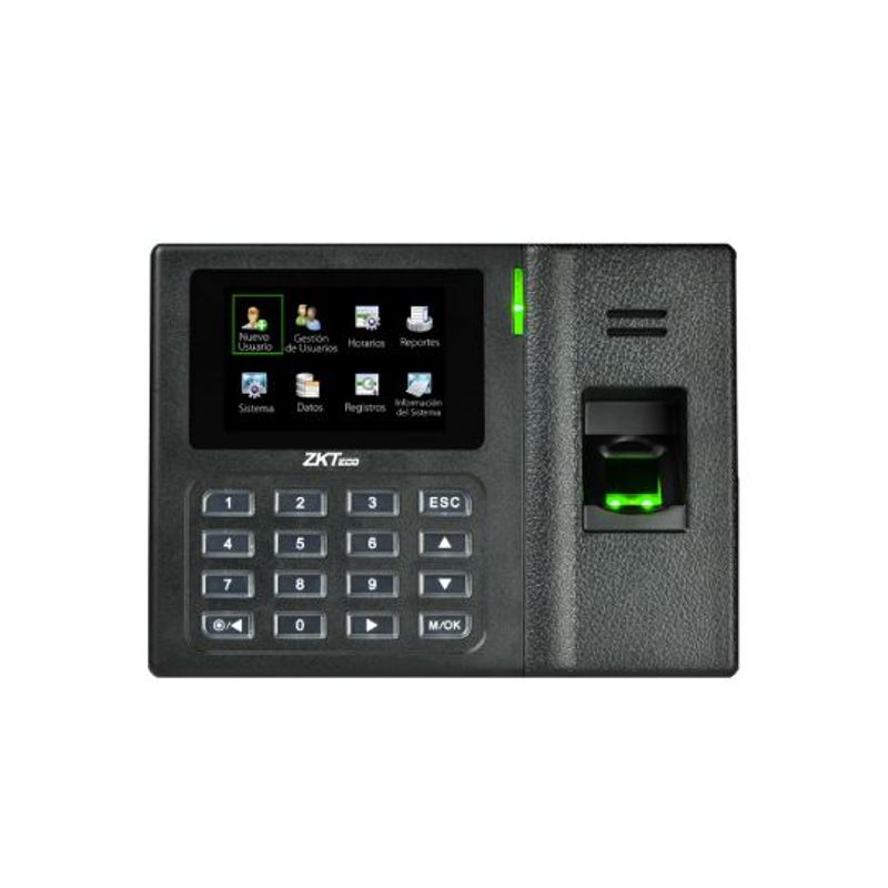 ZKTECO - CONTROL DE ASISTENCIA CON PANTALLA 3