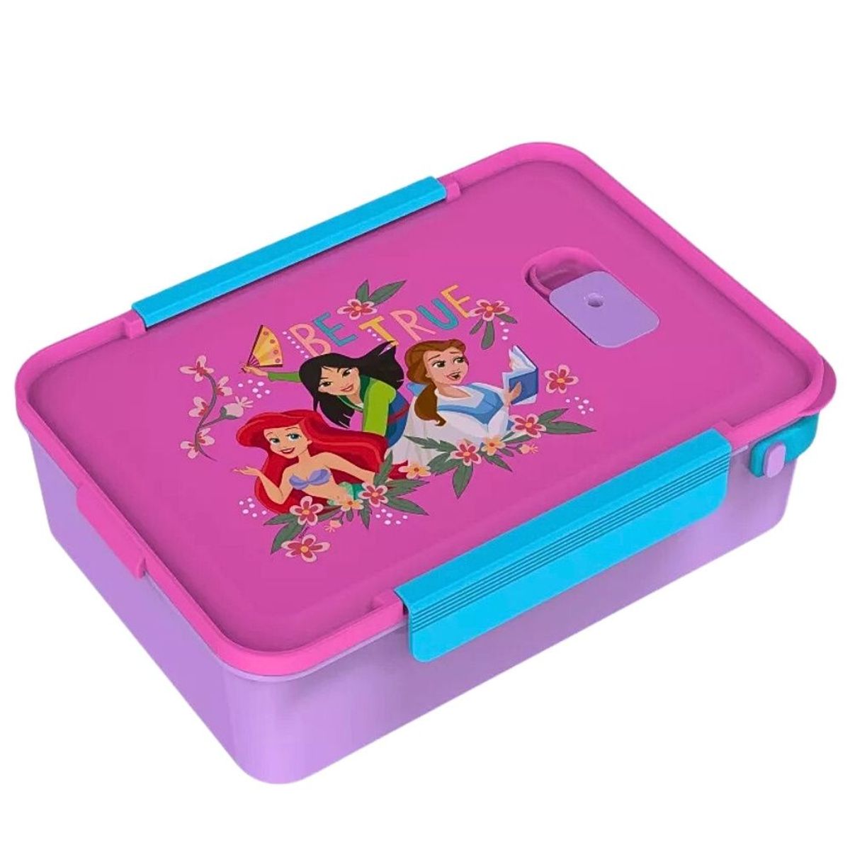 ARIEL - Taper Lonchera Princesas Ariel Bella y Mulan