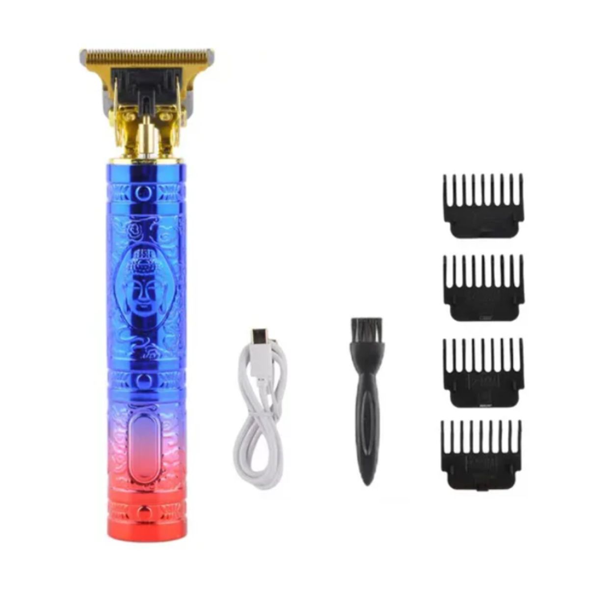 INSPIRA MARKET - Mini maquina de afeitar eléctrica para hombre portátil USB - COLOR