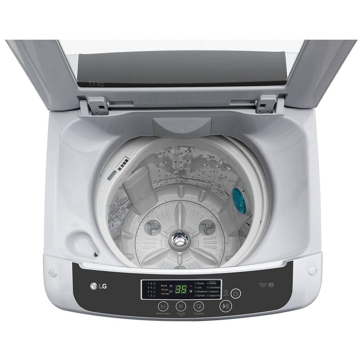 LG - Lavadora LG WT13DPBK 13 Kg Smart Motion Carga Superior Gris LG