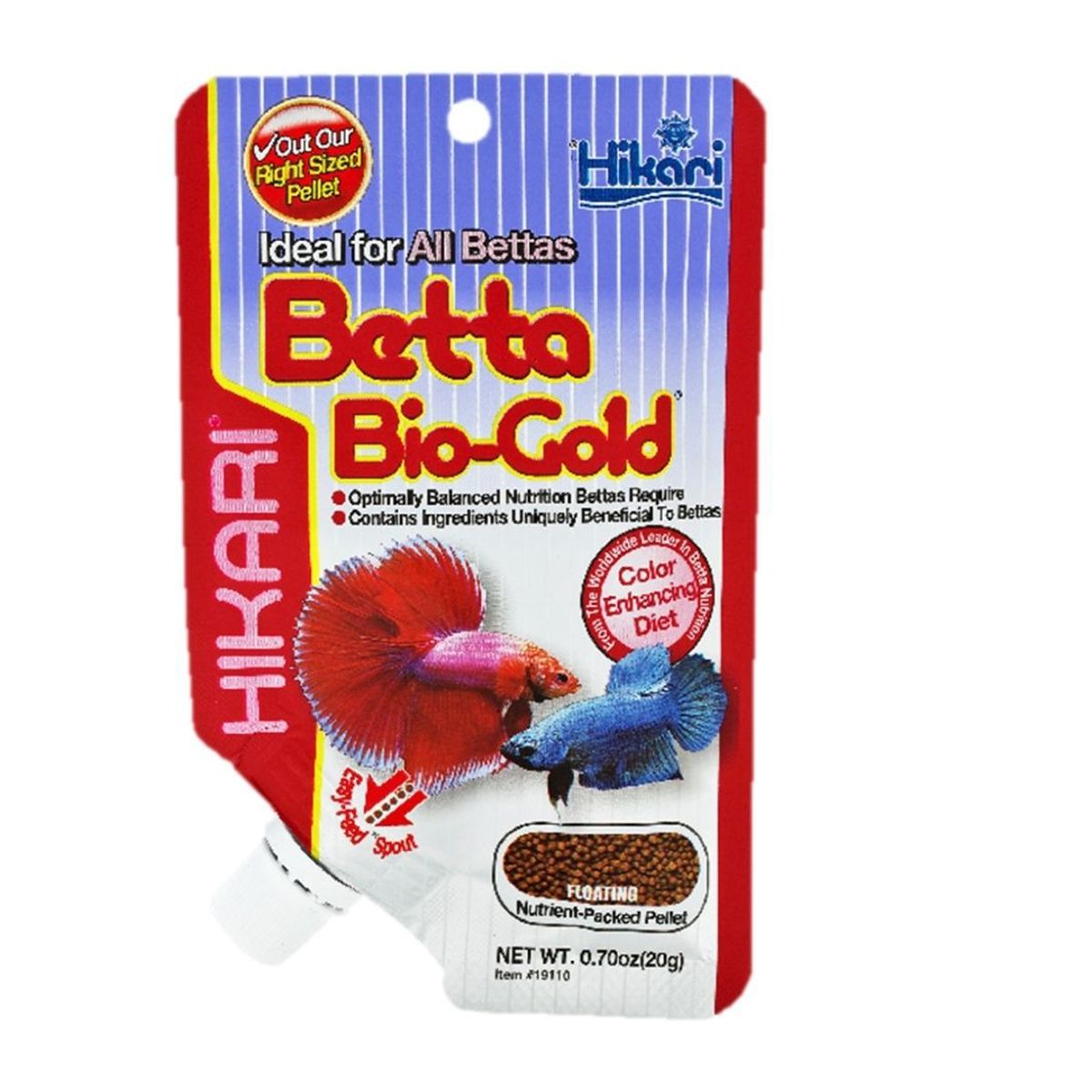 GENERICO - Hikari Betta Bio-gold 20g Alimento Japones para peces