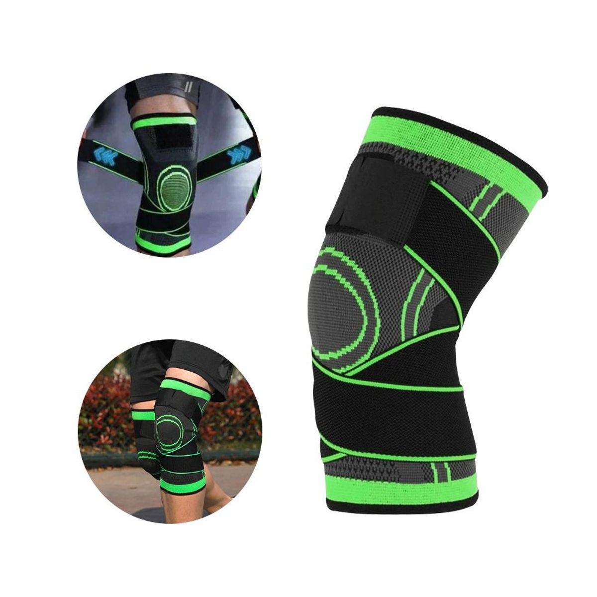 GENERICO - Tobillera + Muñequera + Soporte Lumbar