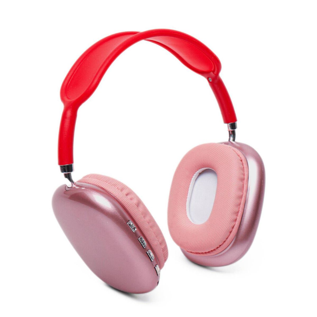 GENERICO - Audifono Bluetooth Inalambrico P9 Rojo con Reducción de Ruido