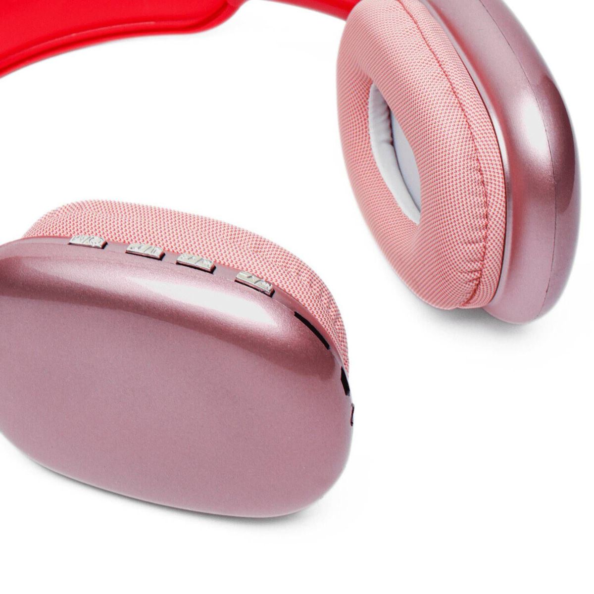 GENERICO - Audifono Bluetooth Inalambrico P9 Rojo con Reducción de Ruido