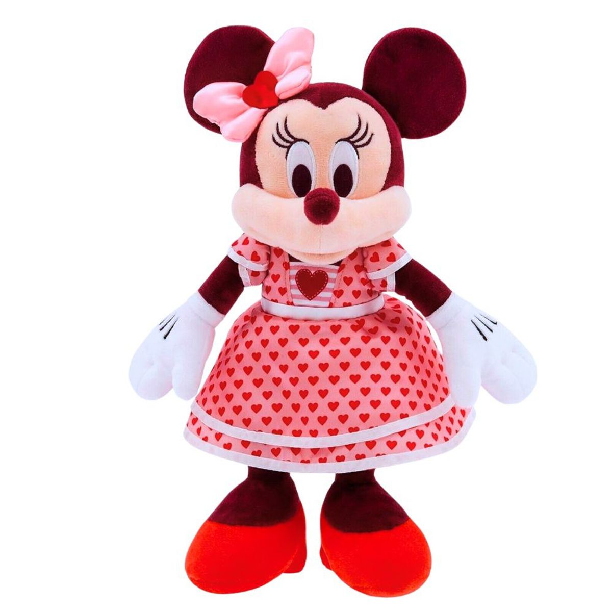 DISNEY - Peluche Minnie Mouse San Valentín Mediano