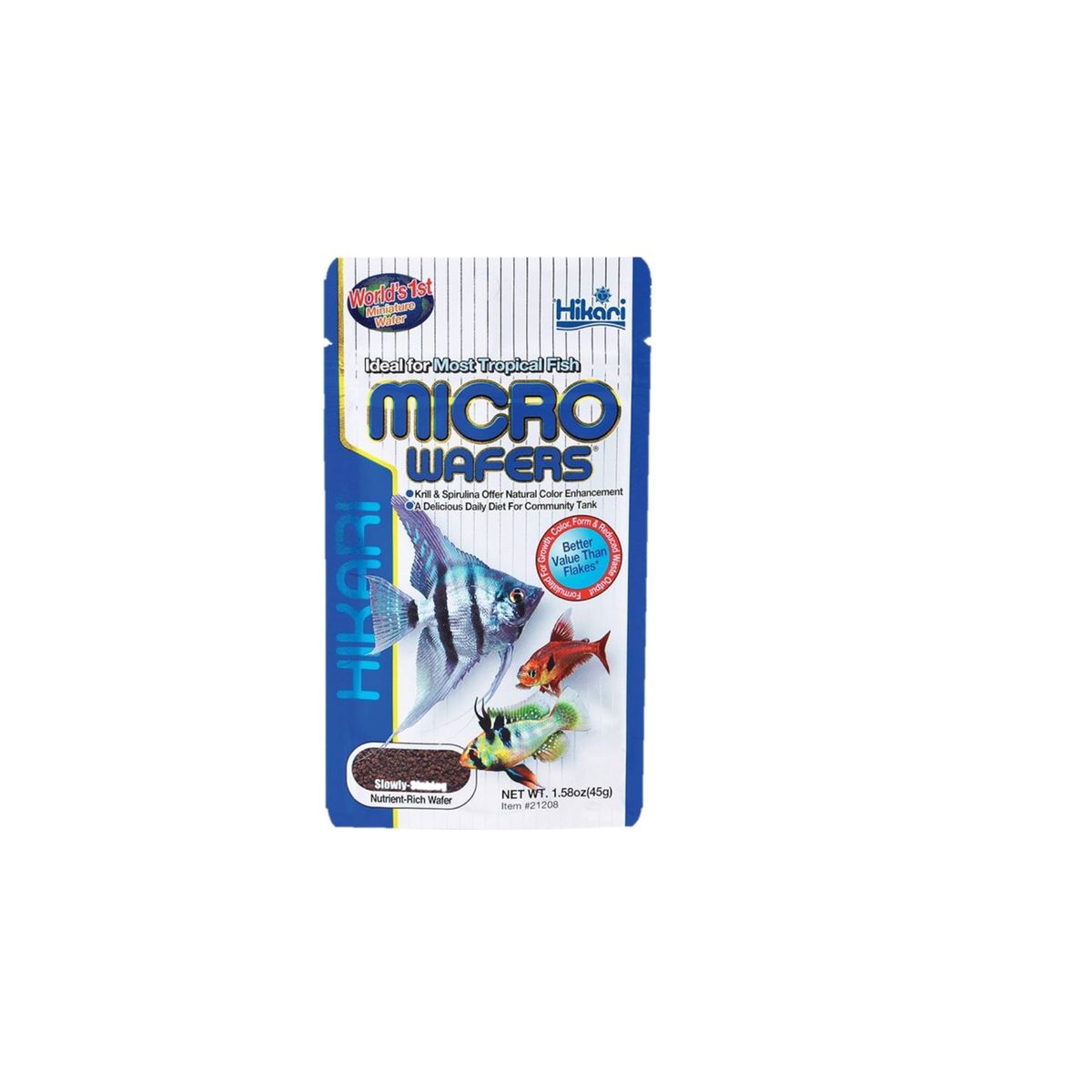 GENERICO - Hikari Micro Wafers 45g Alimento Japones para peces