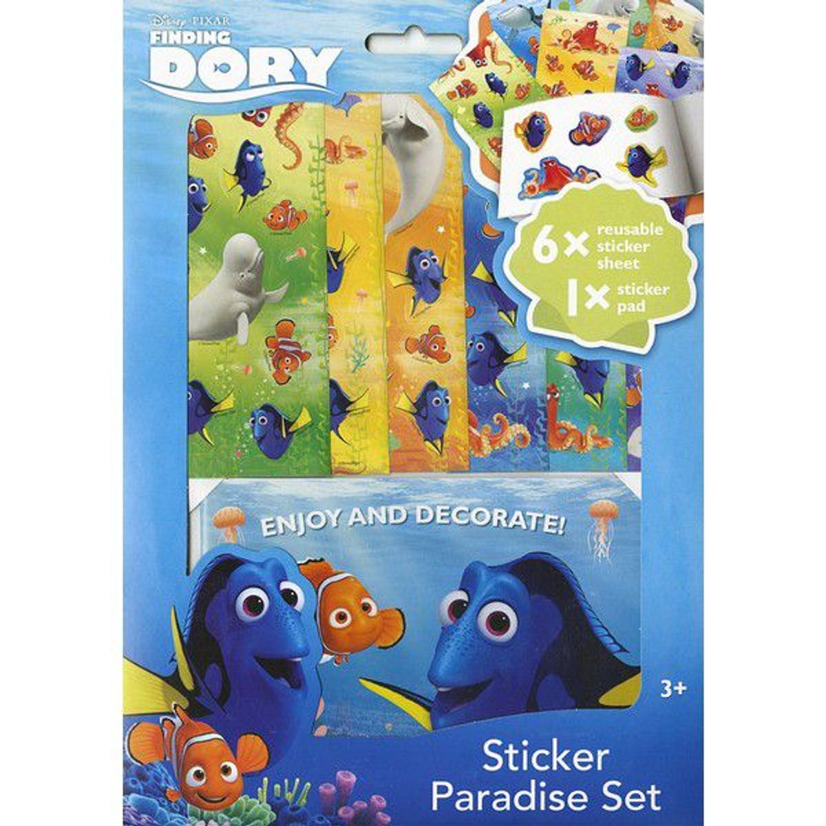 GENERICO - ALBUM DE STICKERS Y STICKERS BUSCANDO A DORY